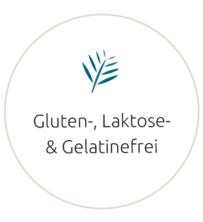 Produkteigenschaft Nährstoff Komplex - Gluten-, Laktose- und Gelatinefrei