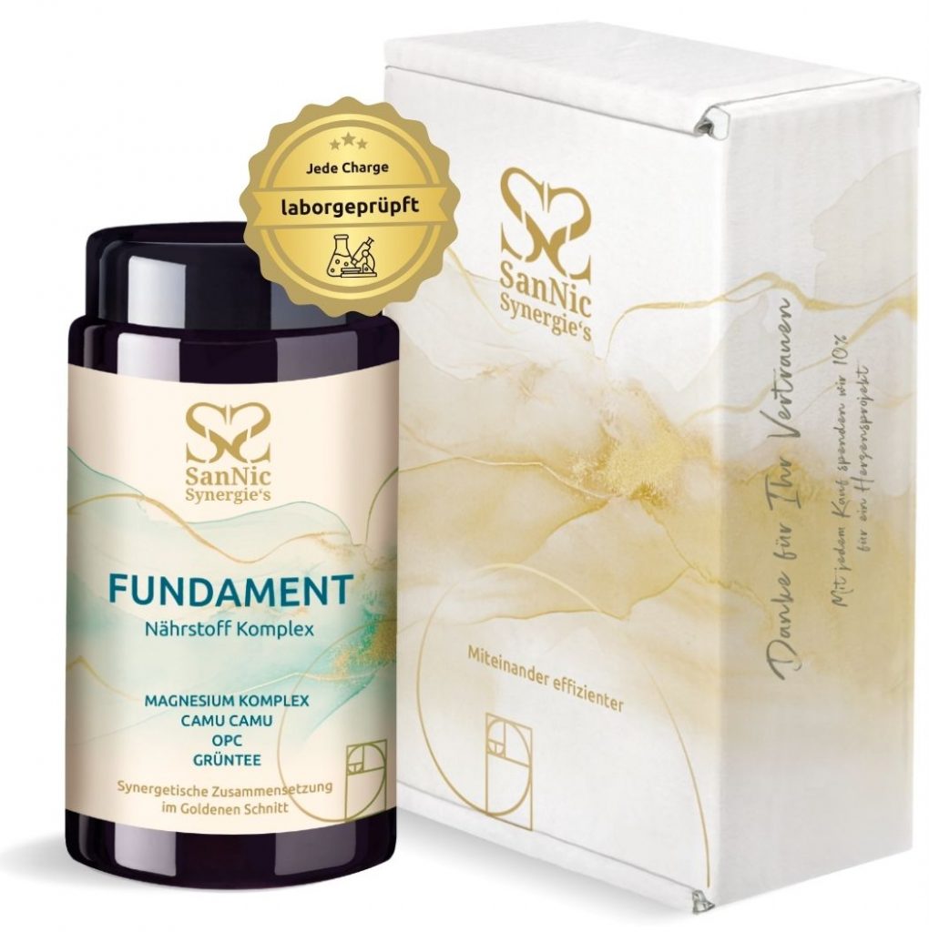Magnesium Nährstoff Komplex Verpackung mit Sigel Jede Charge laborgeprft
